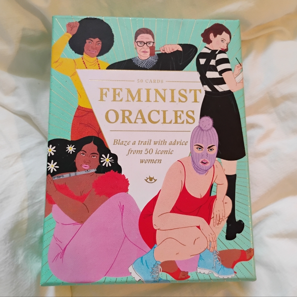 Feminist Oracles 50 Cards By Charlotte Jansen Illustrated By Laura Callaghan